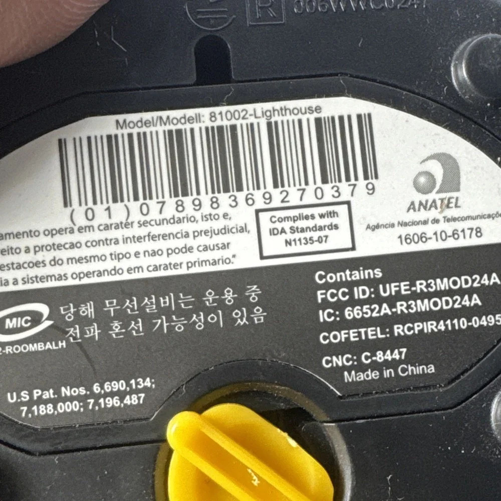 iRobot Roomba Model 81002-Lighthouse Room Virtual Barrier Boundary‎